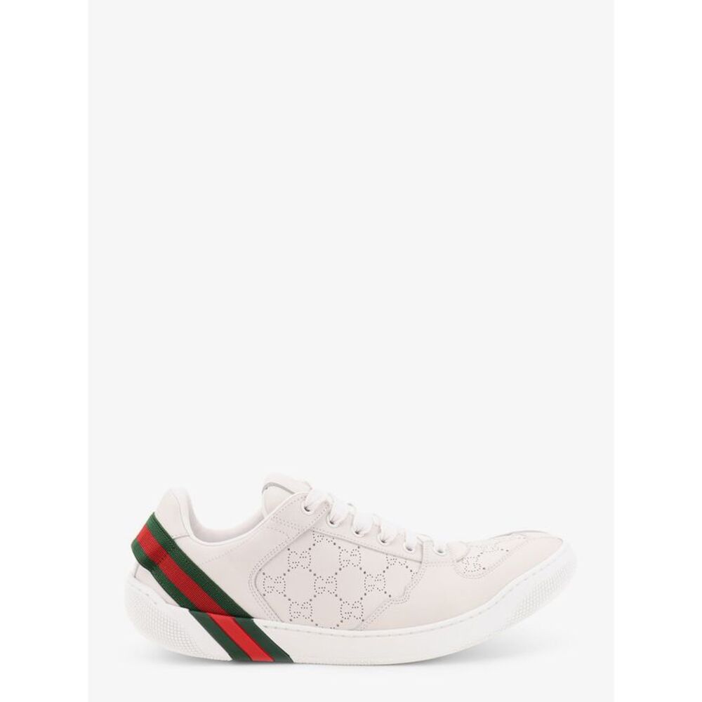Gucci Men Screener Leather Sneakers